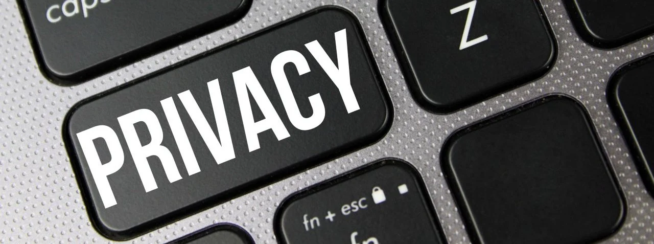 Computer Keyboard with PRIVACY key